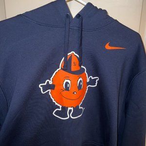 Nike - Syracuse Orange - Navy Hoodie - Like New - XXL